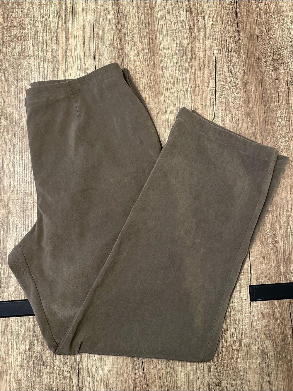 Sigrid Olsen Essentials Dress Pants Dark Taupe Brown Grey Size 14 RN67992